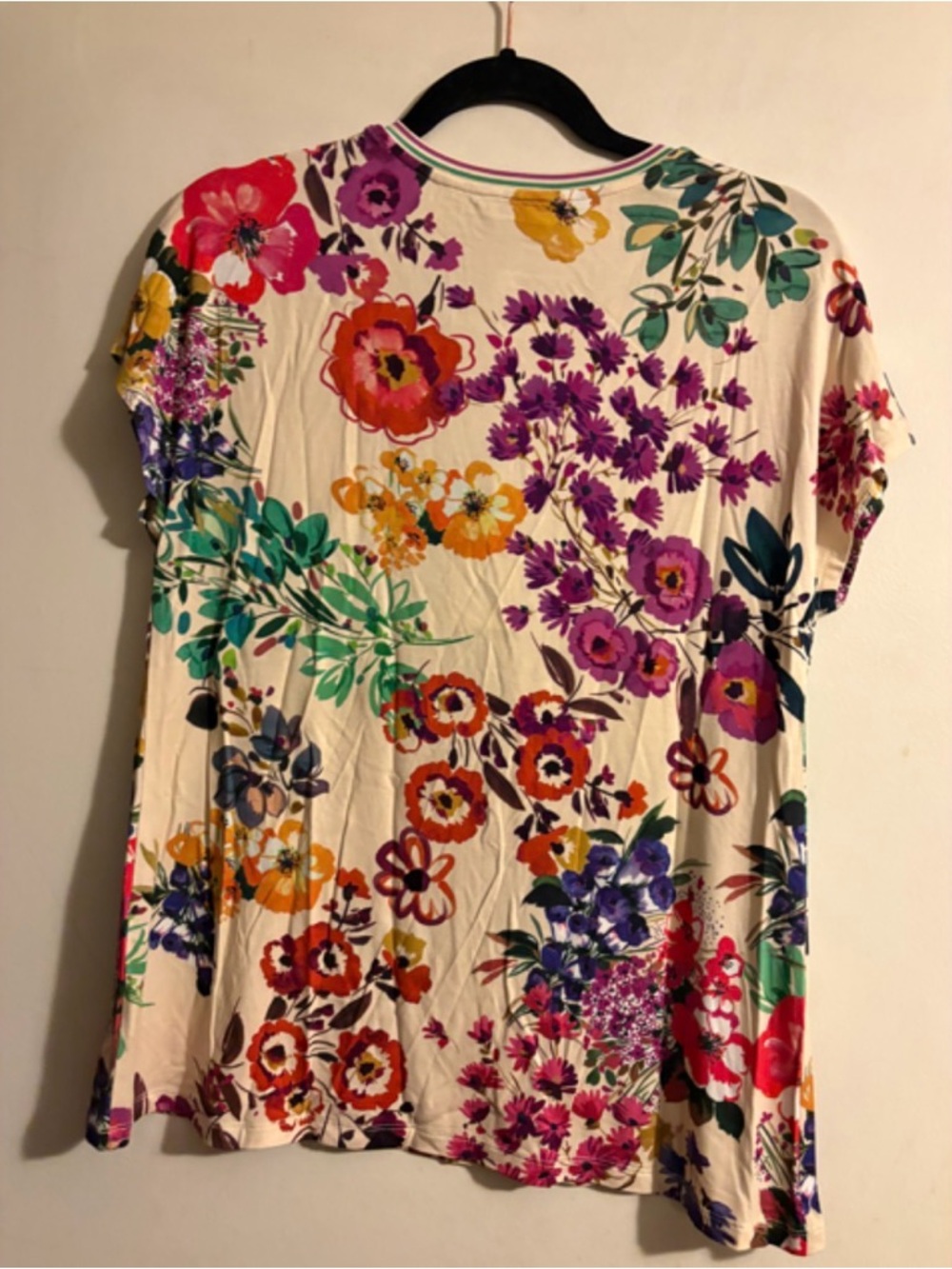 NWT Johnny Was Relaxed Dolman Sleeve Tee - Picture 6 of 6